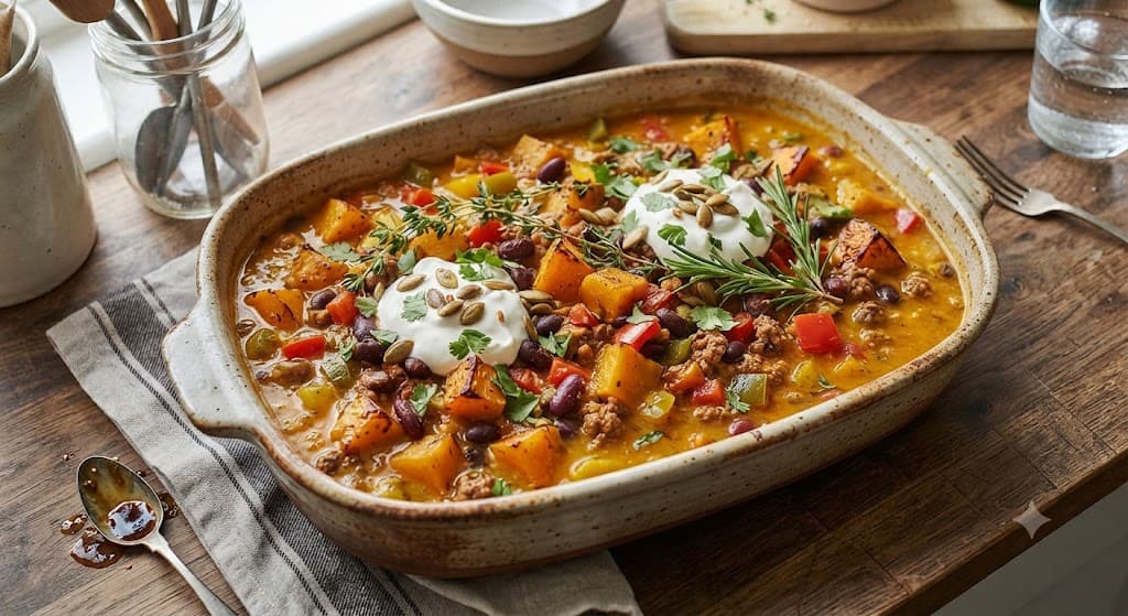 One-pot pumpkin dhal